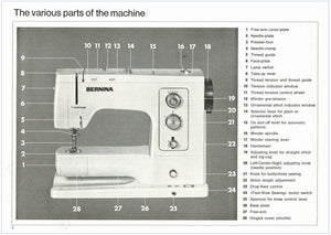 Bernina 830 Instruction Book