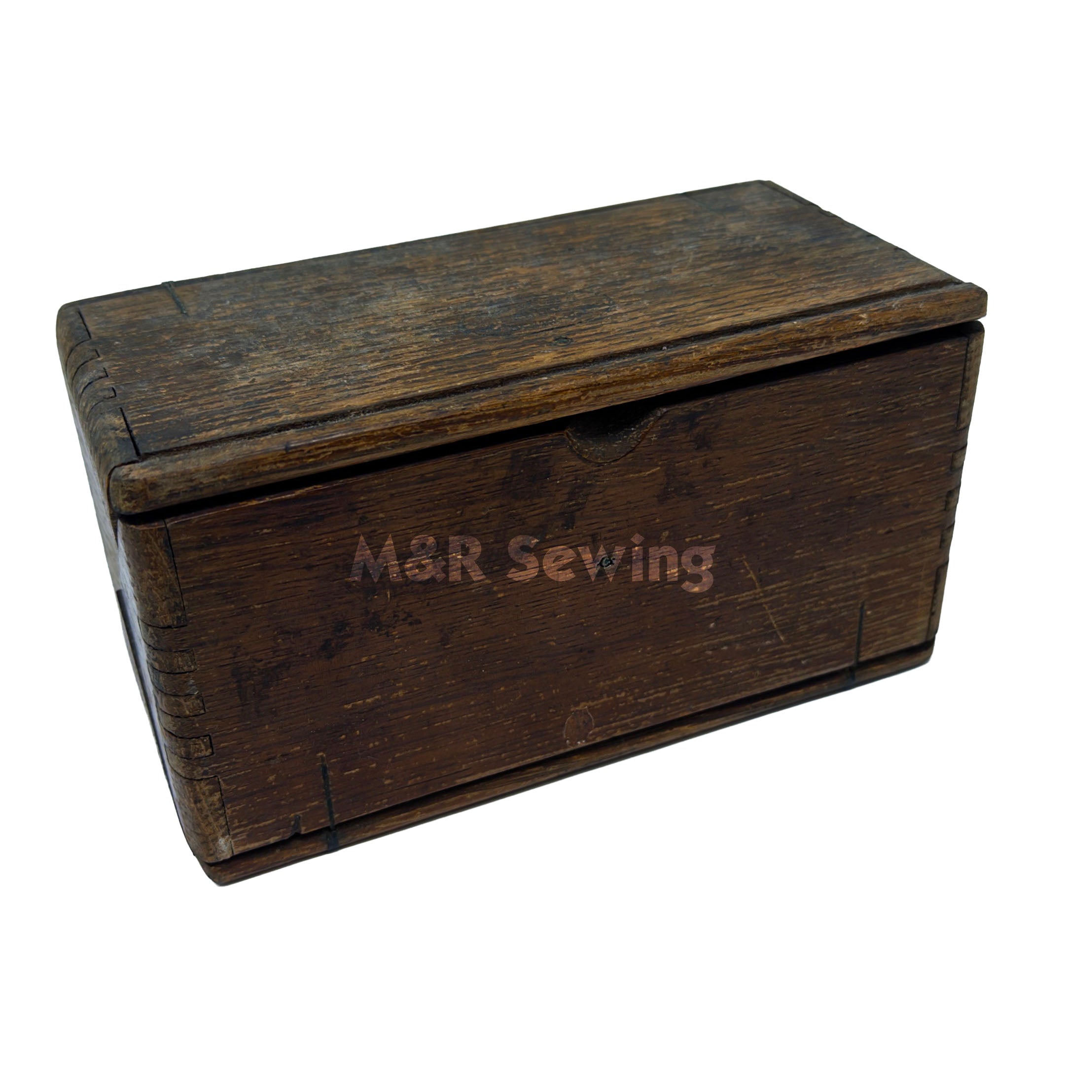Antique Singer Puzzle Box w/Attachments