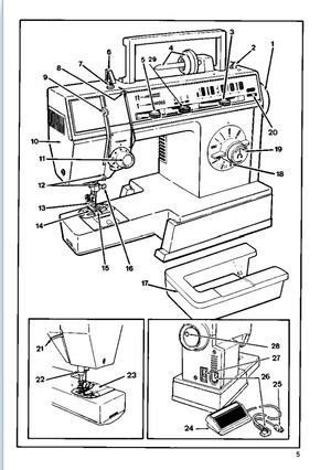 Instruction Manual, Singer 4526