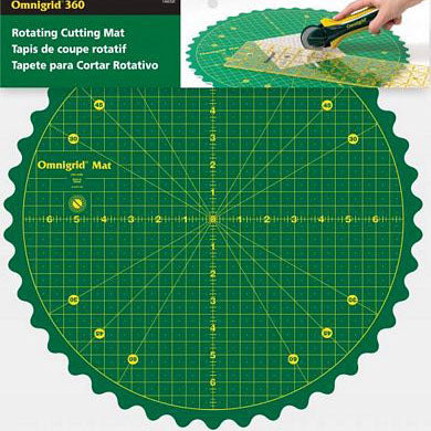Omnigrid Rotating Cutting Mat, 14"