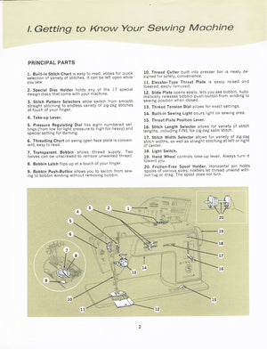 Singer Touch & Sew 600E Instruction Manual