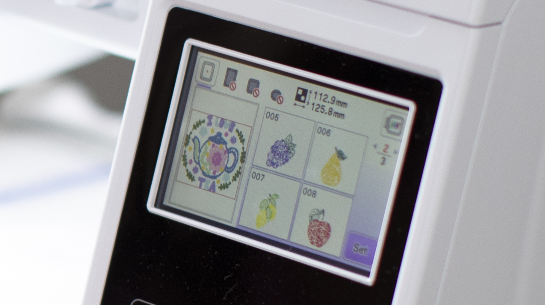 Baby Lock Bloom Embroidery and Sewing Machine