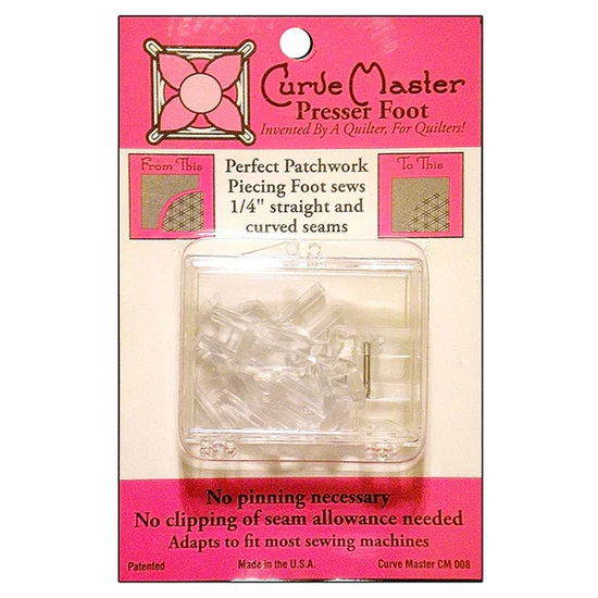 Curve Master 1/4" Presser Foot