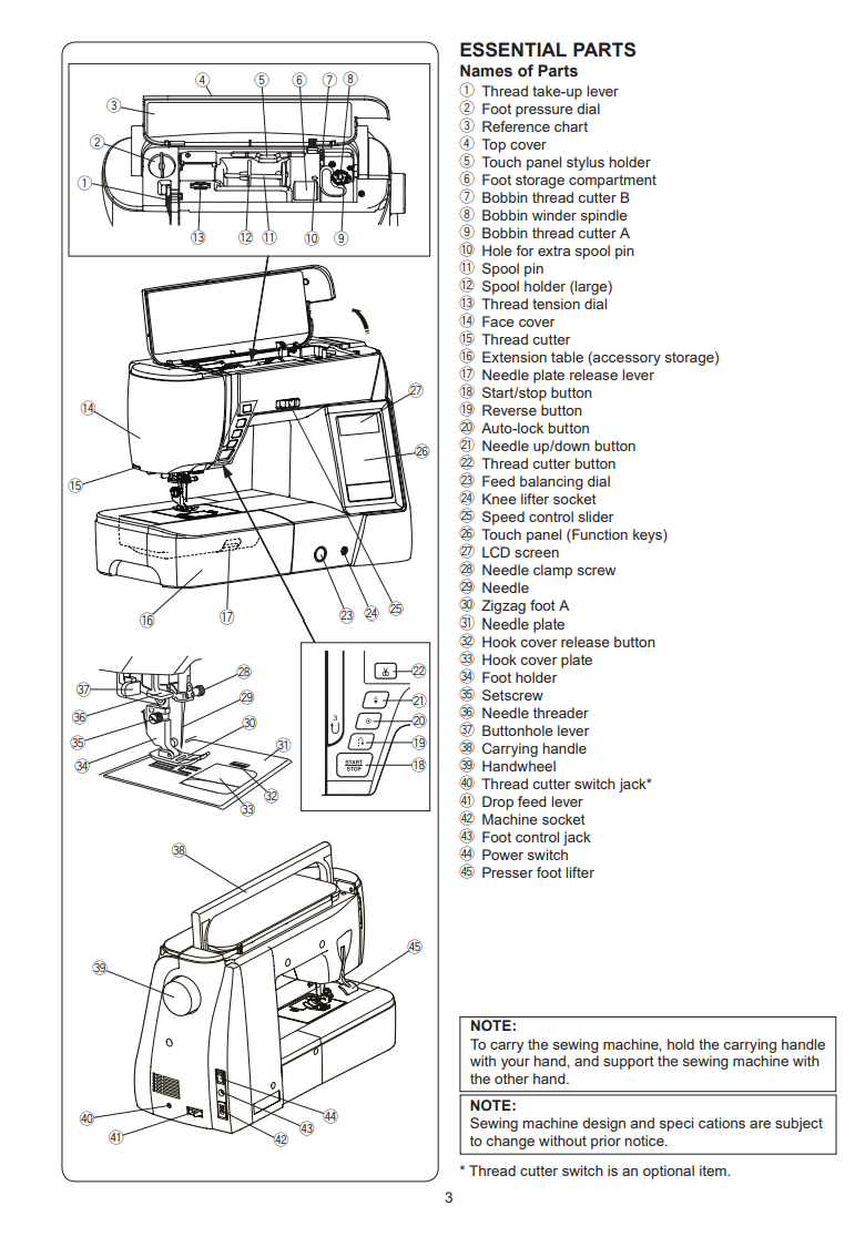 Janome Skyline S5 Instruction Manual