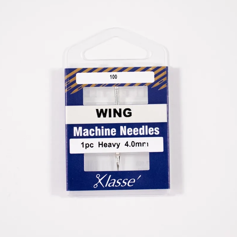 Klasse Wing/Hemstitch Needle - 4.0mm/100