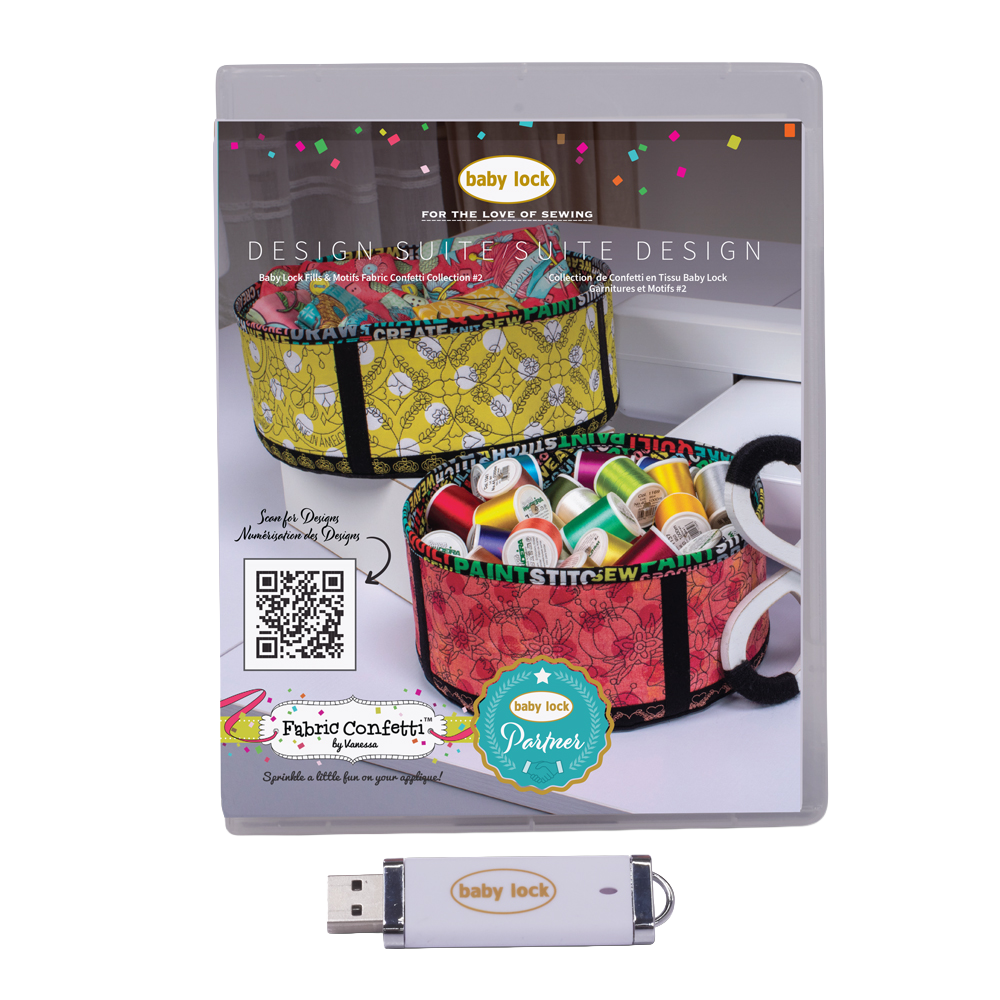 Baby Lock Fills & Motifs Fabric Confetti Collection No 2