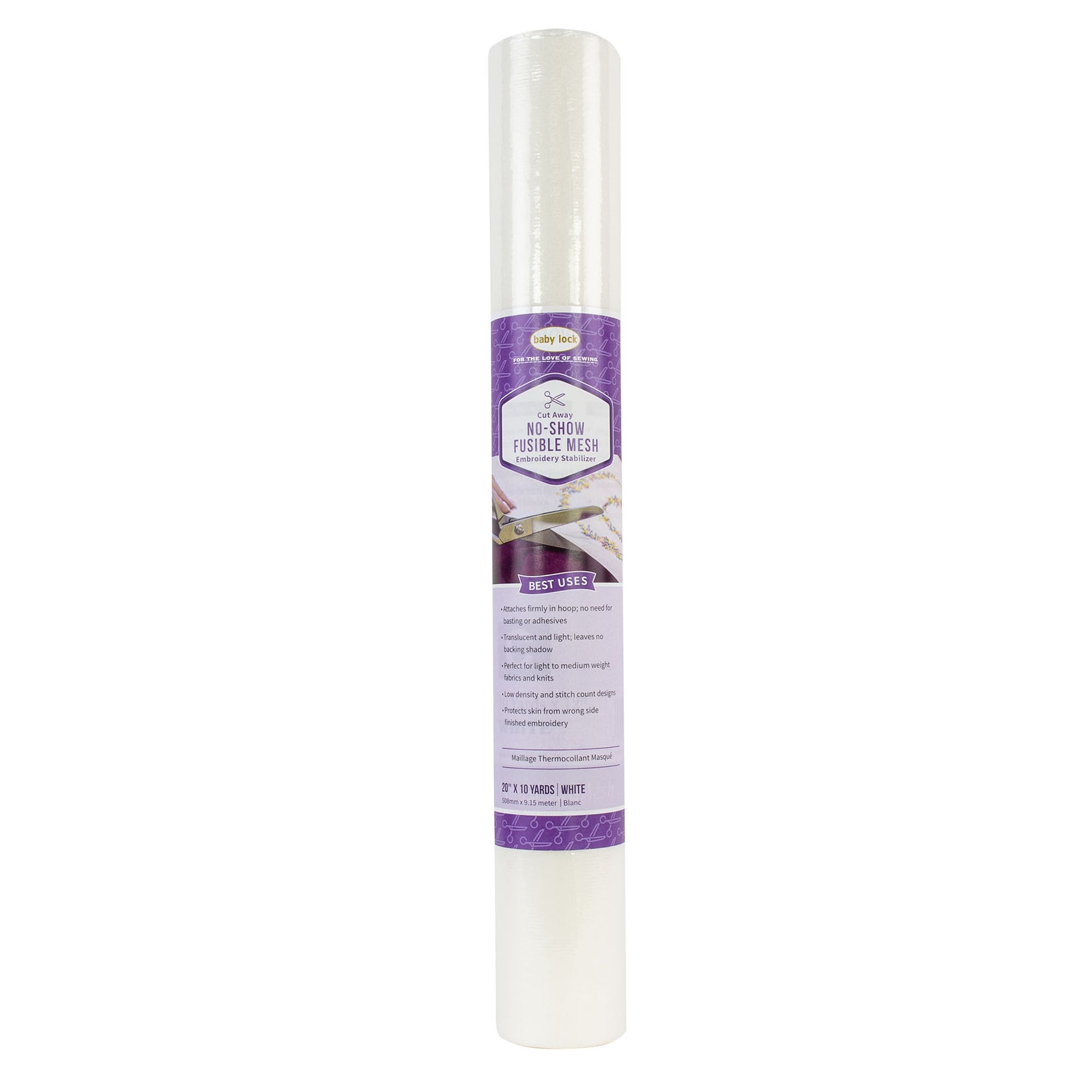 No-Show Fusible Mesh Stabilizer