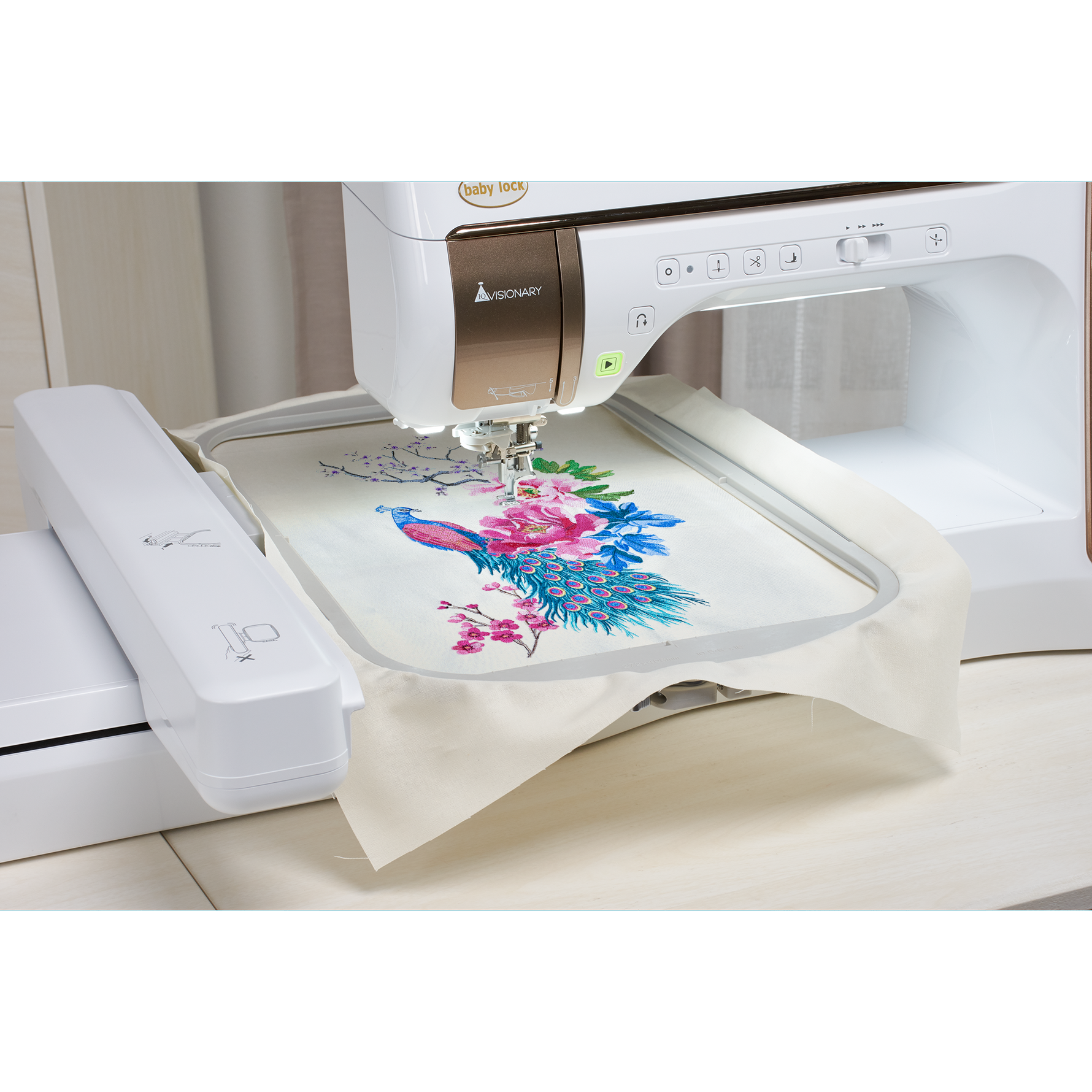 (A) Baby Lock Solaris Vision Embroidery and Sewing Machine