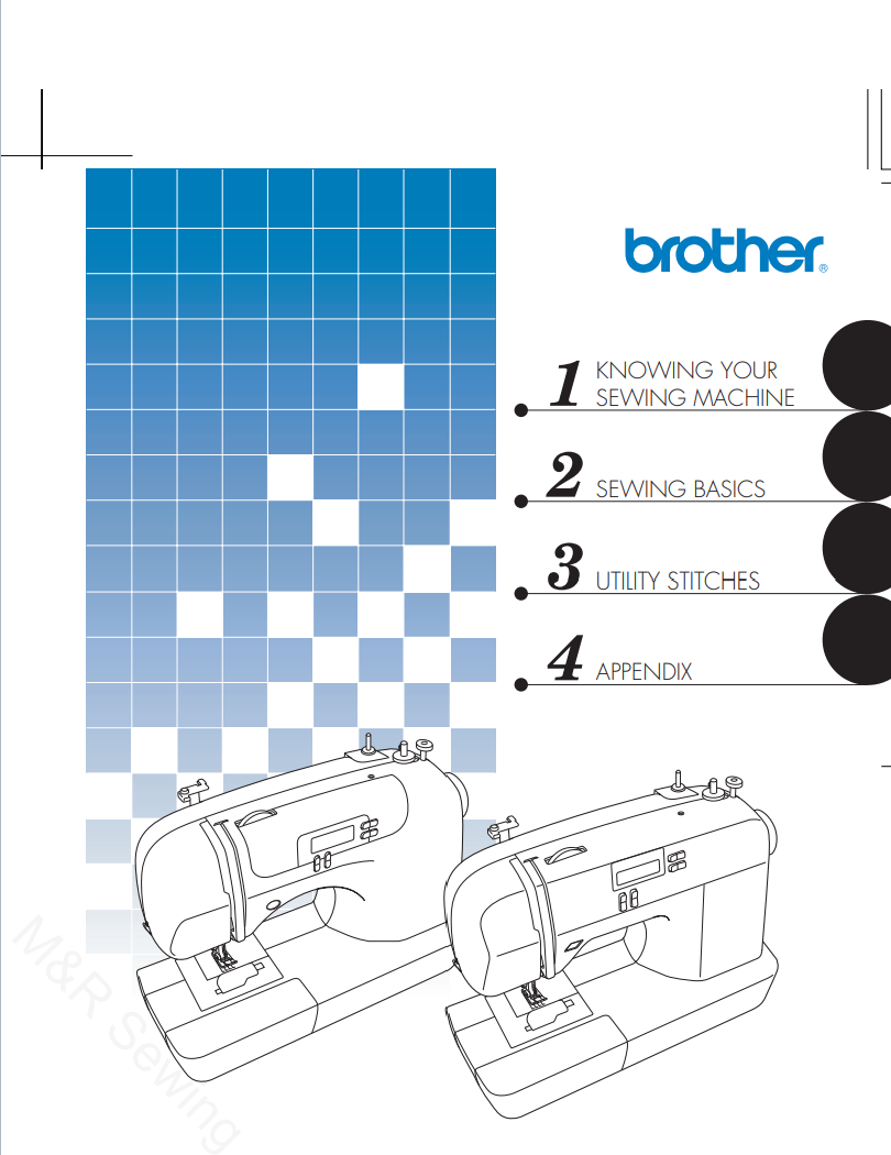 Brother CE-4000 Instruction Manual
