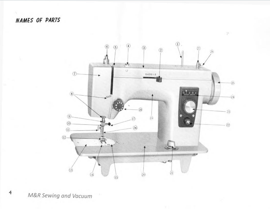 New Home 535 Instruction Manual