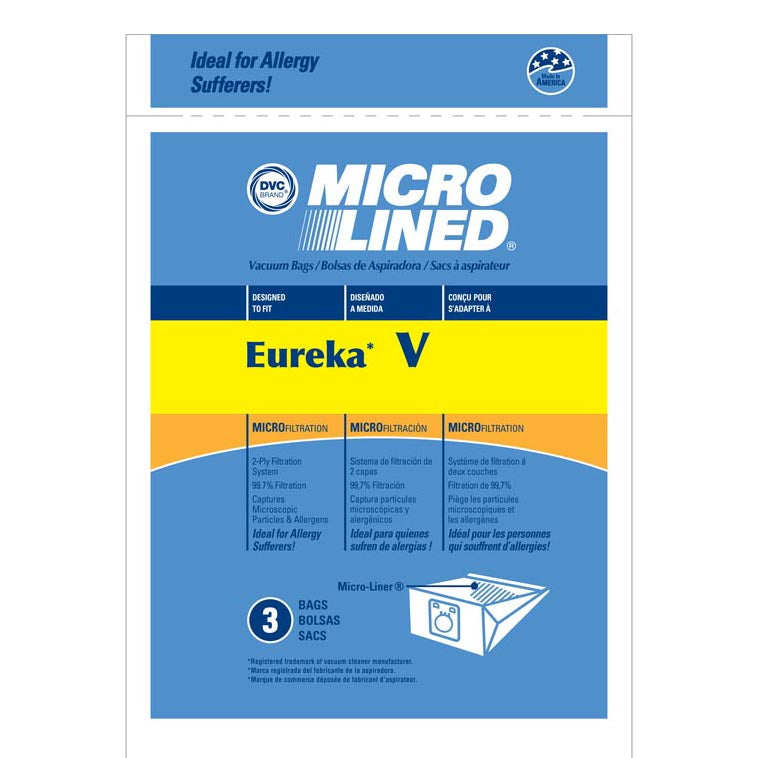 Eureka Style V Bags, 3/pk