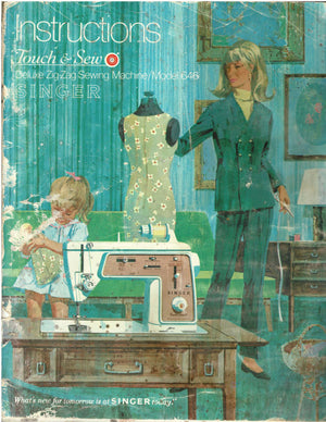 Singer Touch & Sew 646 Instruction Manual