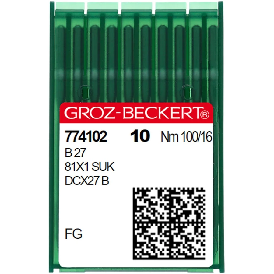 Groz-Beckert B27 (DCx27) Industrial Needles - 100/16