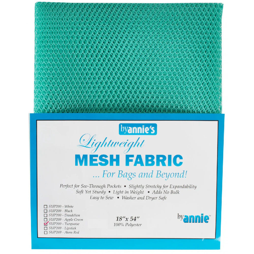 Lightweight Mesh Fabric - Turquoise