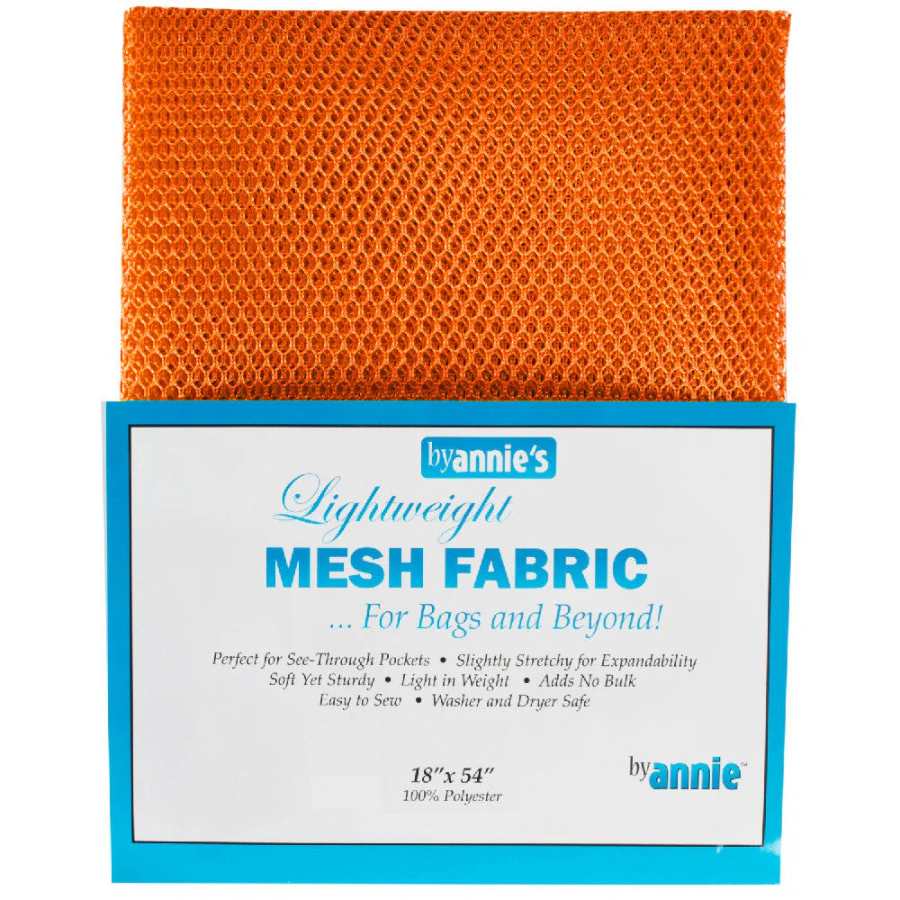 Leightweight Mesh Fabric - Pumpkin