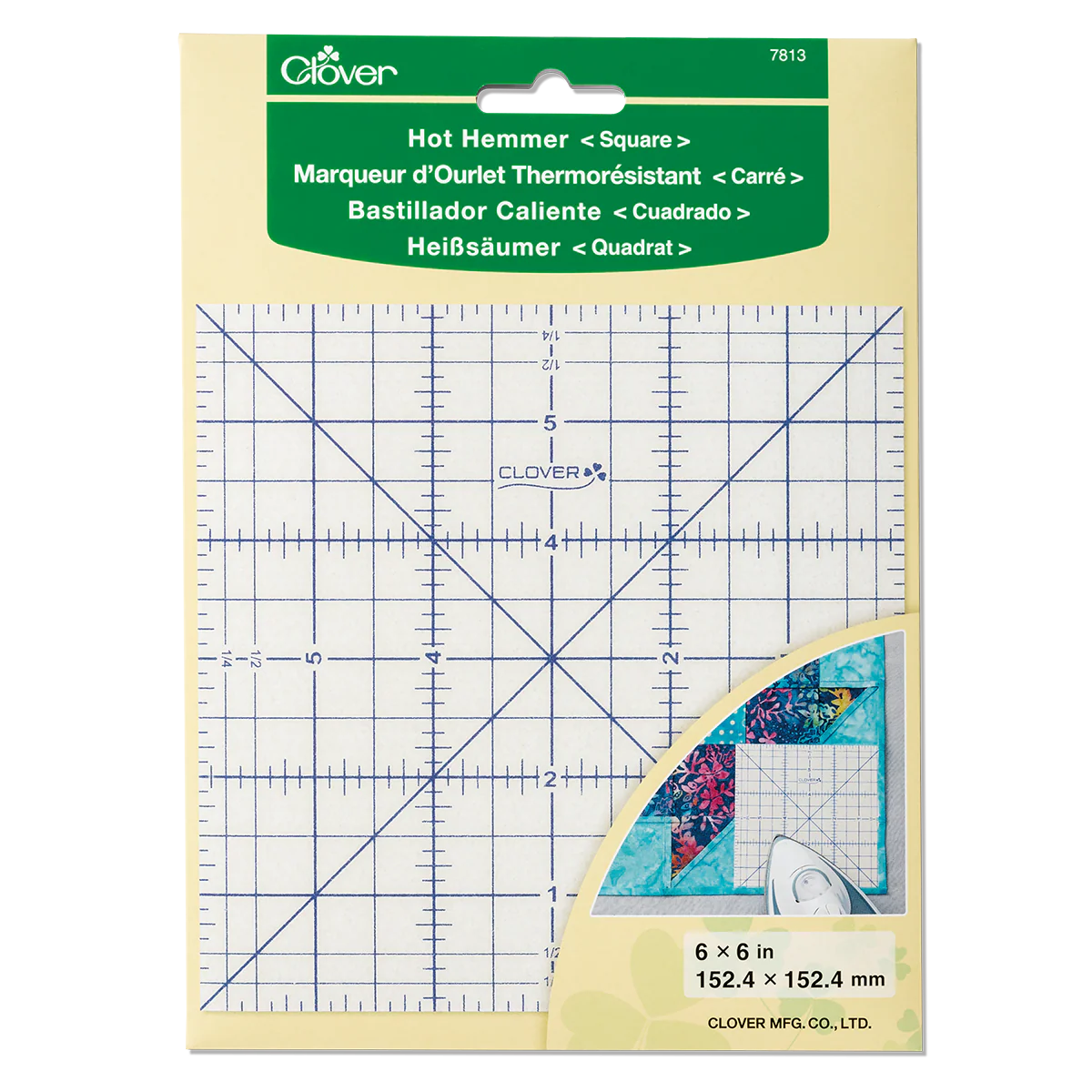 Hot Hemmer Pressing Tool - Square