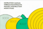 Elna 3003/3005/3007 Instruction Manual