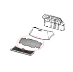Miele S7 / U1 Front Facia Panel