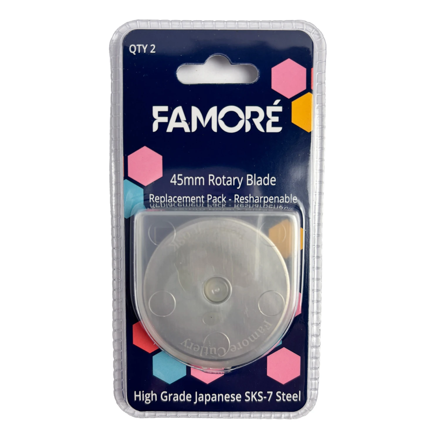 Famore 45mm Replacement Blade - 2/pk