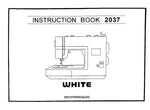White 2037 Instruction Manual
