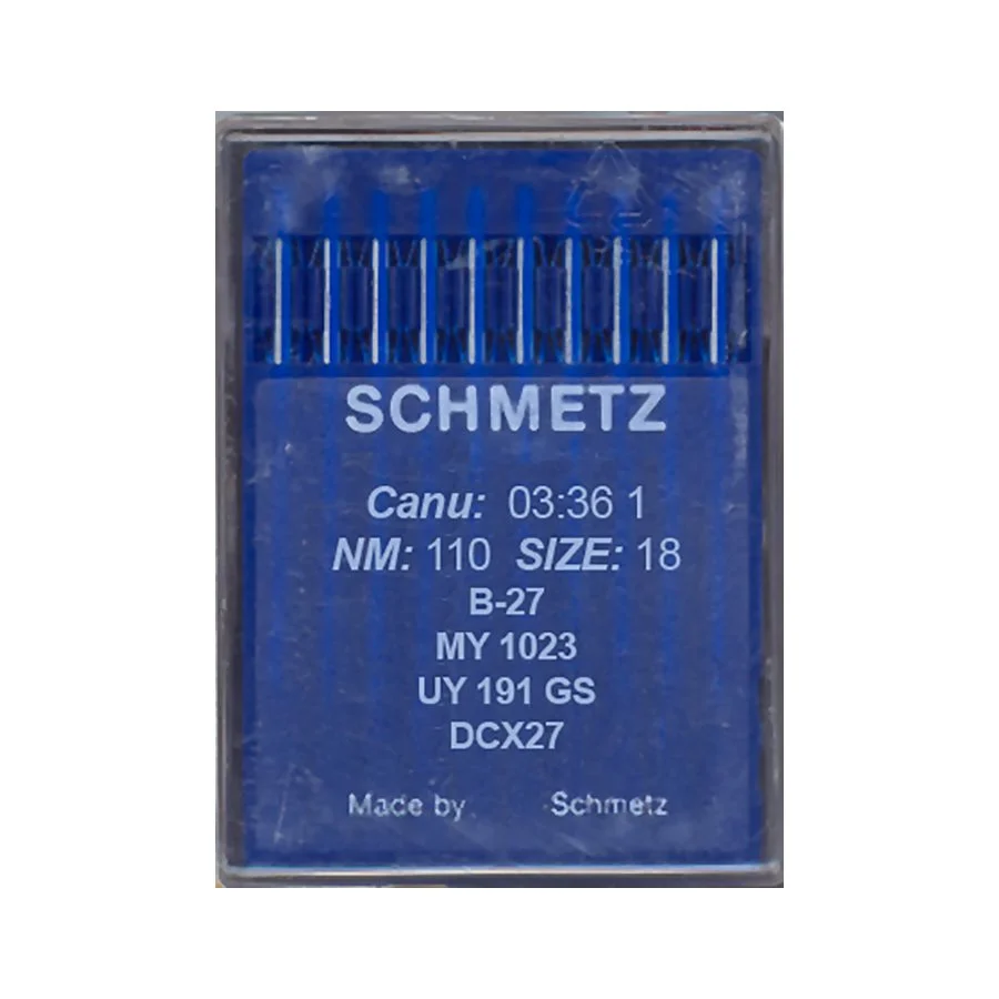 Schmetz DCx27 (B-27) Industrial Overlock Needles - 10/pk