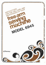 JC Penny 6945 Instruction Manual