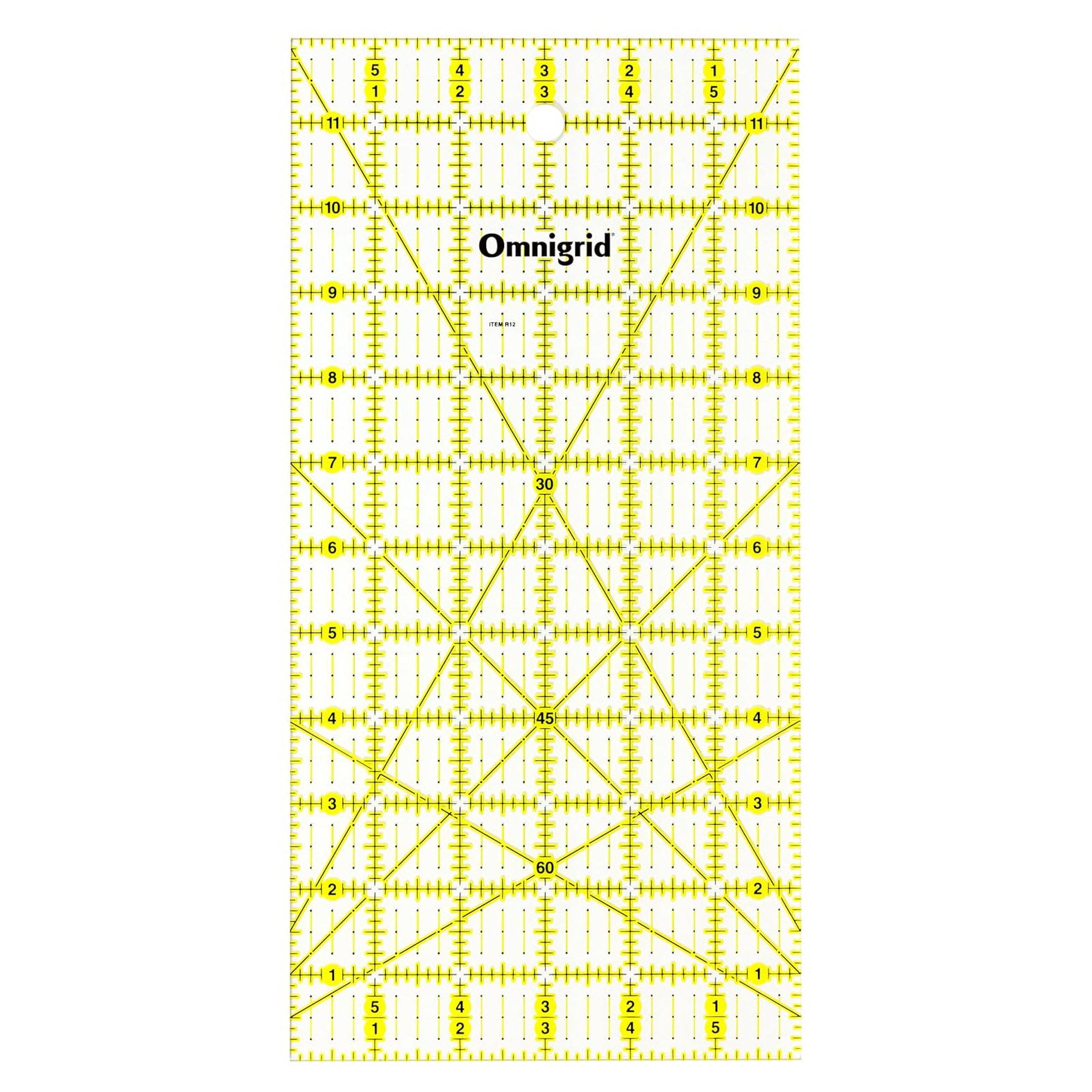 Omnigrid Ruler - 6in x 12in