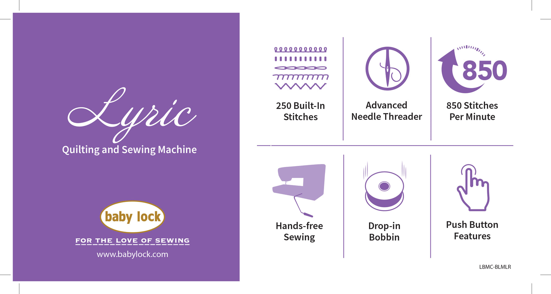 Baby Lock Lyric Sewing Machine
