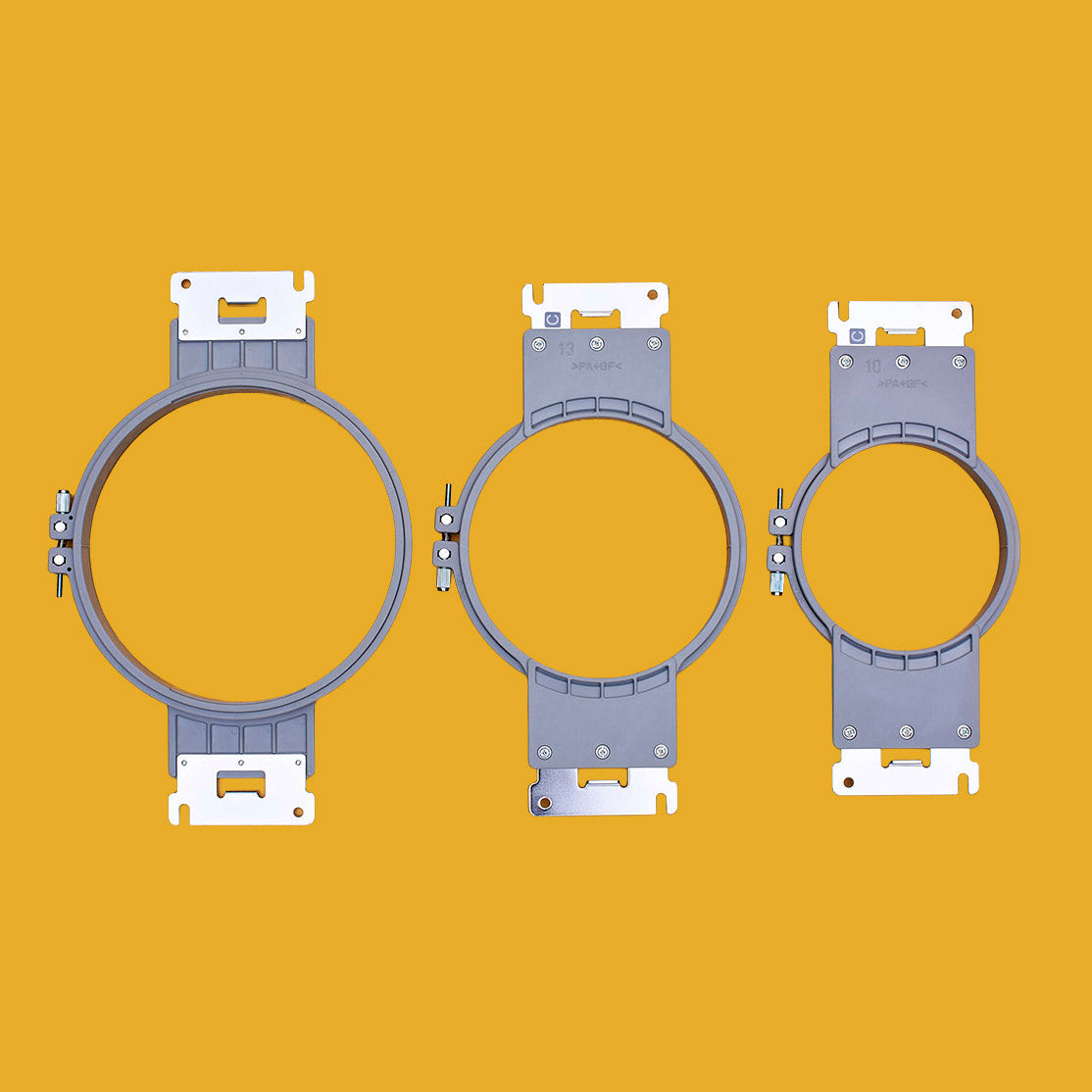 Baby Lock Round Embroidery Hoop Set - 4in/5in/6in, ALRFS