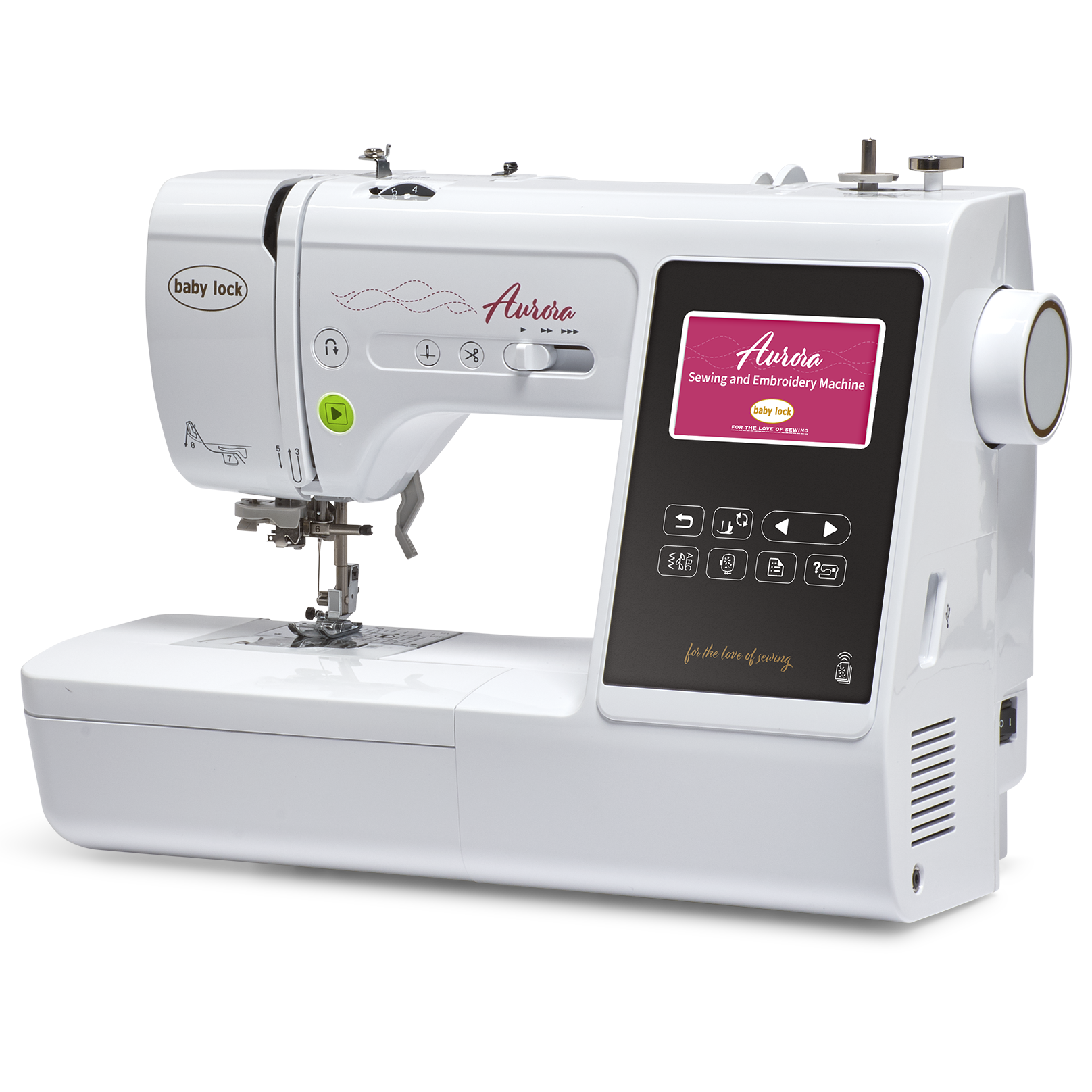 Baby Lock Aurora Embroidery and Sewing Machine