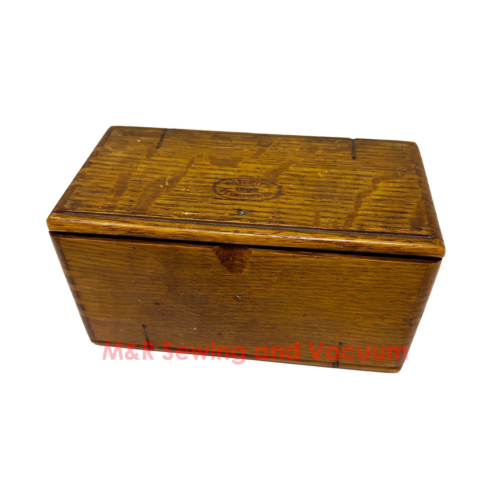 Antique Singer Puzzle Box w/ Attachments
