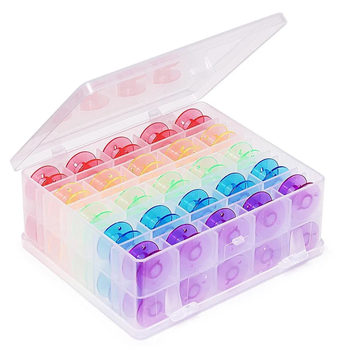 Double Sided Bobbin Box w/ Bobbins