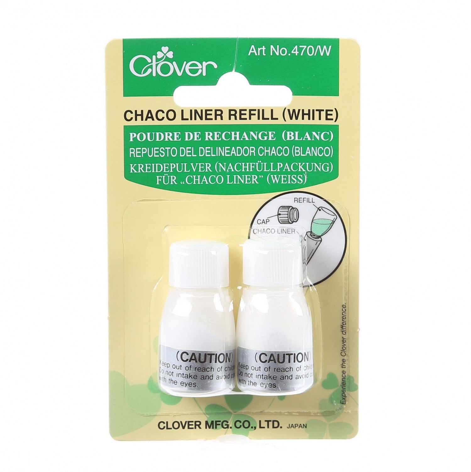 Clover Chaco Liner Refill - White