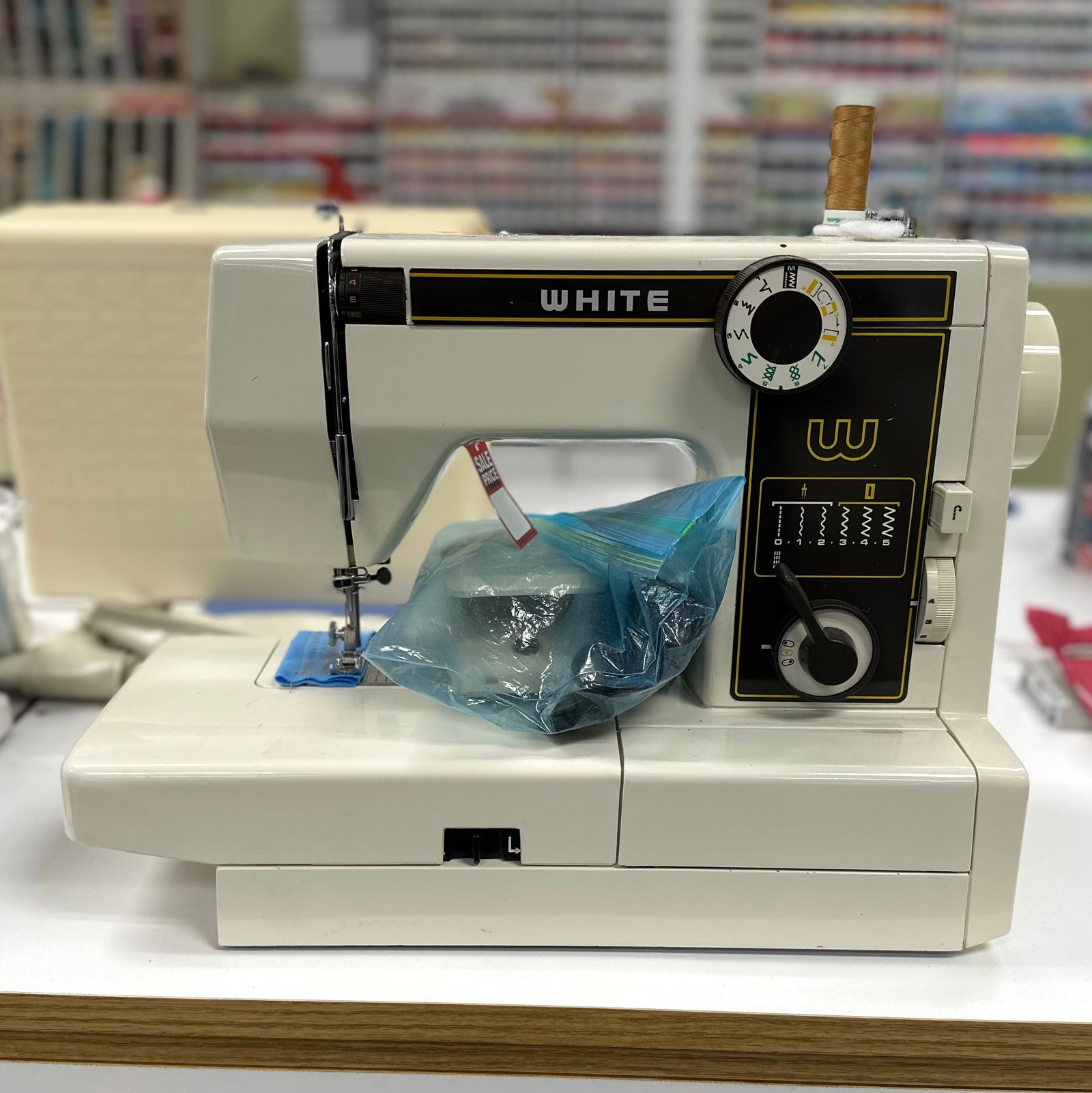 USED White 999F Sewing Machine