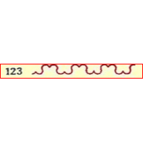 Elna Pattern Cam #123