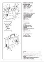 Janome HD523 Instruction Manual