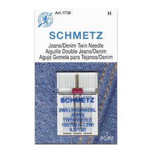 Schmetz Double Denim Needle - 4.0mm/100