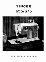 Singer 655 / 675 Instruction Manual