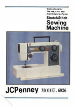 JC Penny Model 6936 Instruction Manual