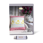 Baby Lock Yarn Couching Embroidery Design Suite Collection