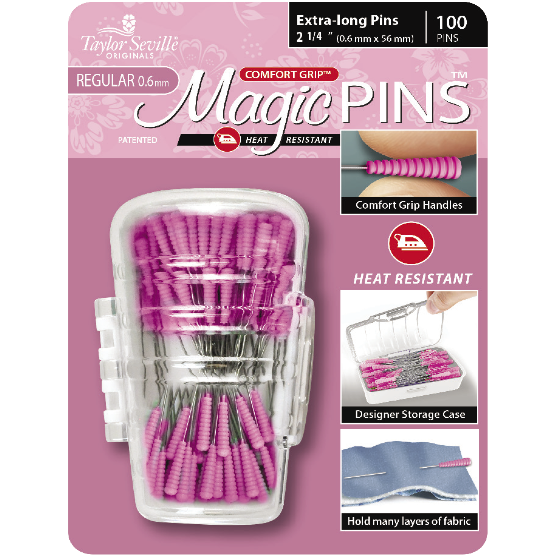 Magic Pins Extra Long 100pc - Regular