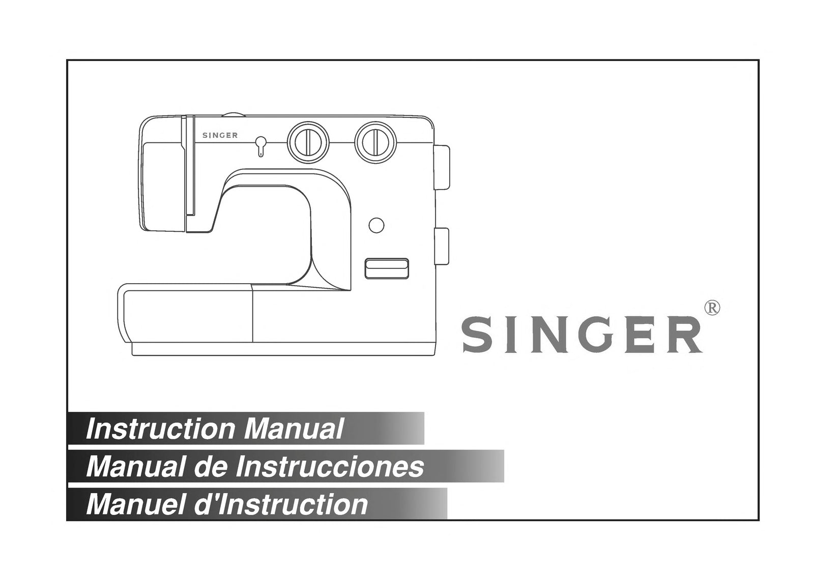 Singer 4452 Instruction Manual