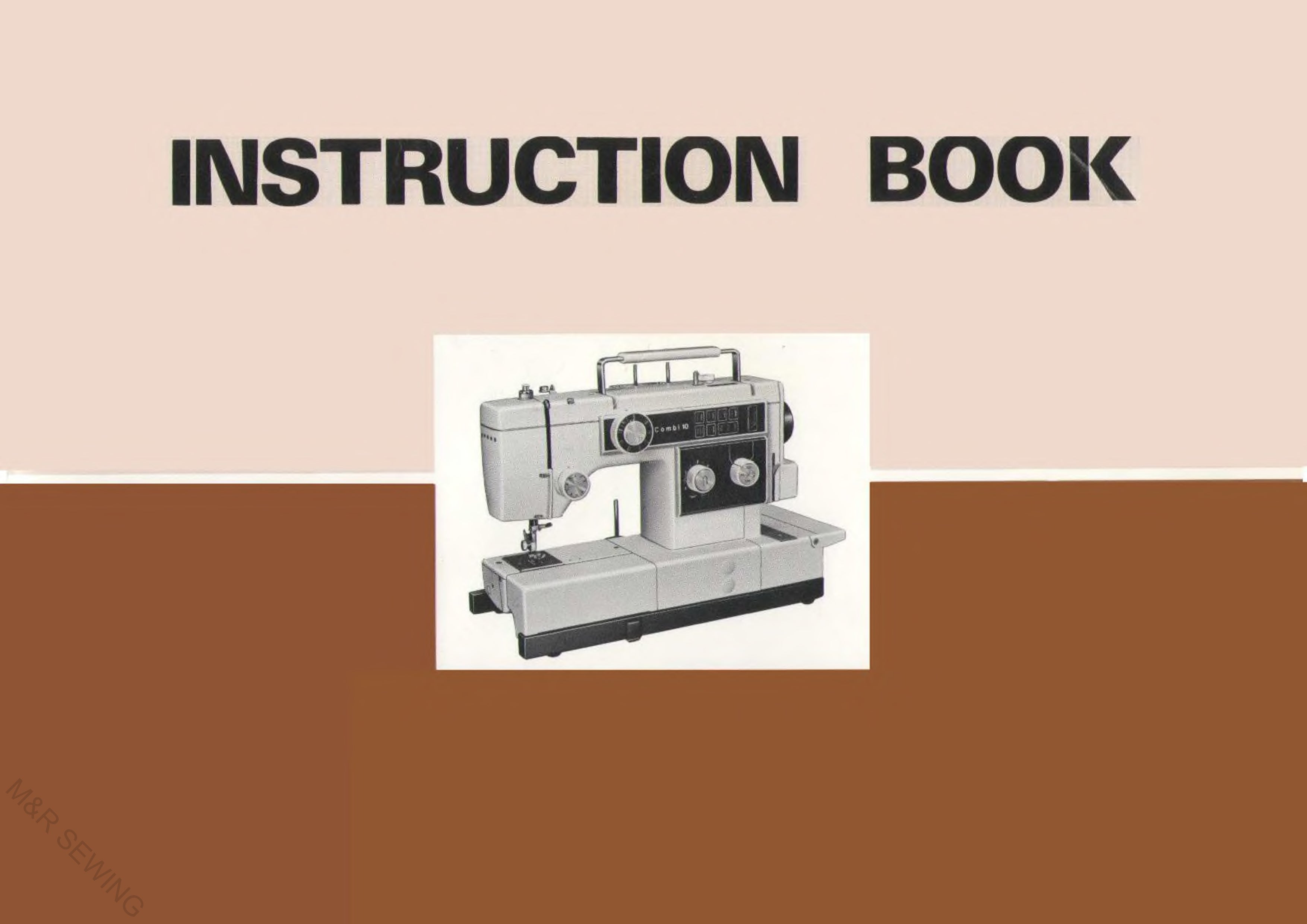 Janome Combi-10 Instruction Manual