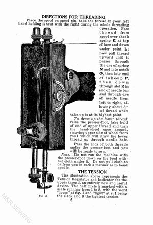 White Rotary Book 12 Instruction Manual