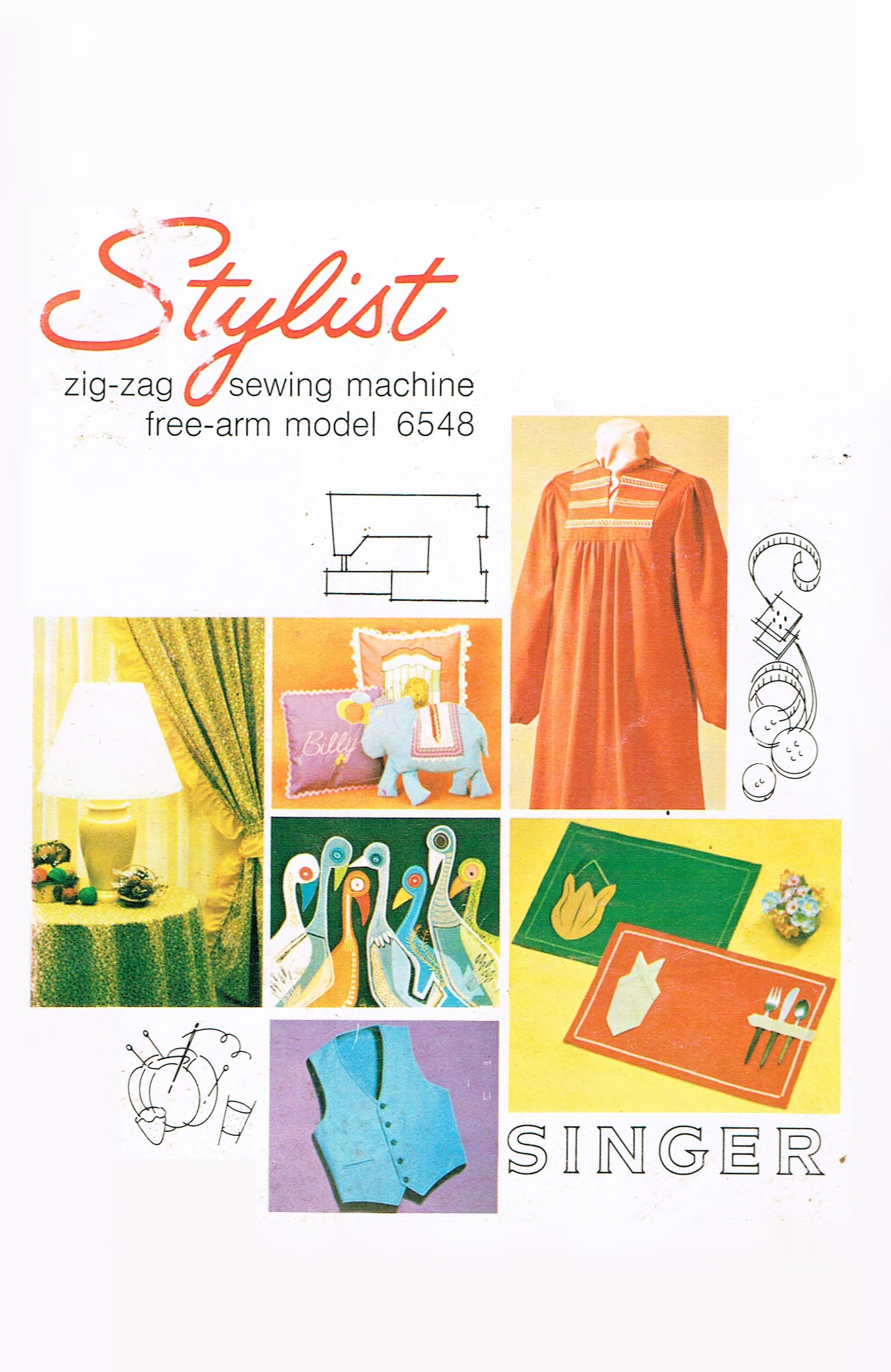Singer Stylist 6548 Instruction Manual
