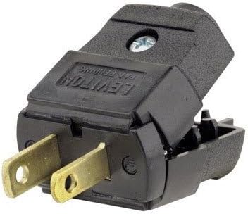 Leviton 101-EP 15 Amp, 125 Volt, Residential Grade, Polarized, Non-Grounding Plug