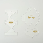 Baby Lock 1/4in Ruler Expansion Set - High Shank, BLRK3-HSLA