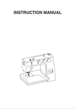 Janome HD523 Instruction Manual