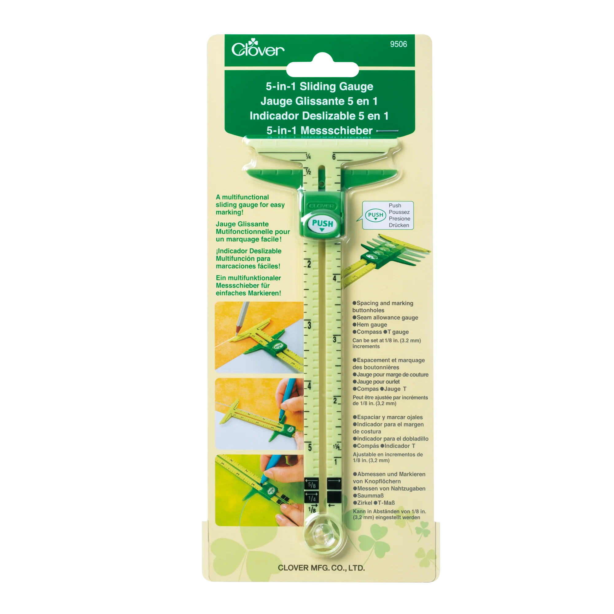 5-in-1 Sliding Gauge