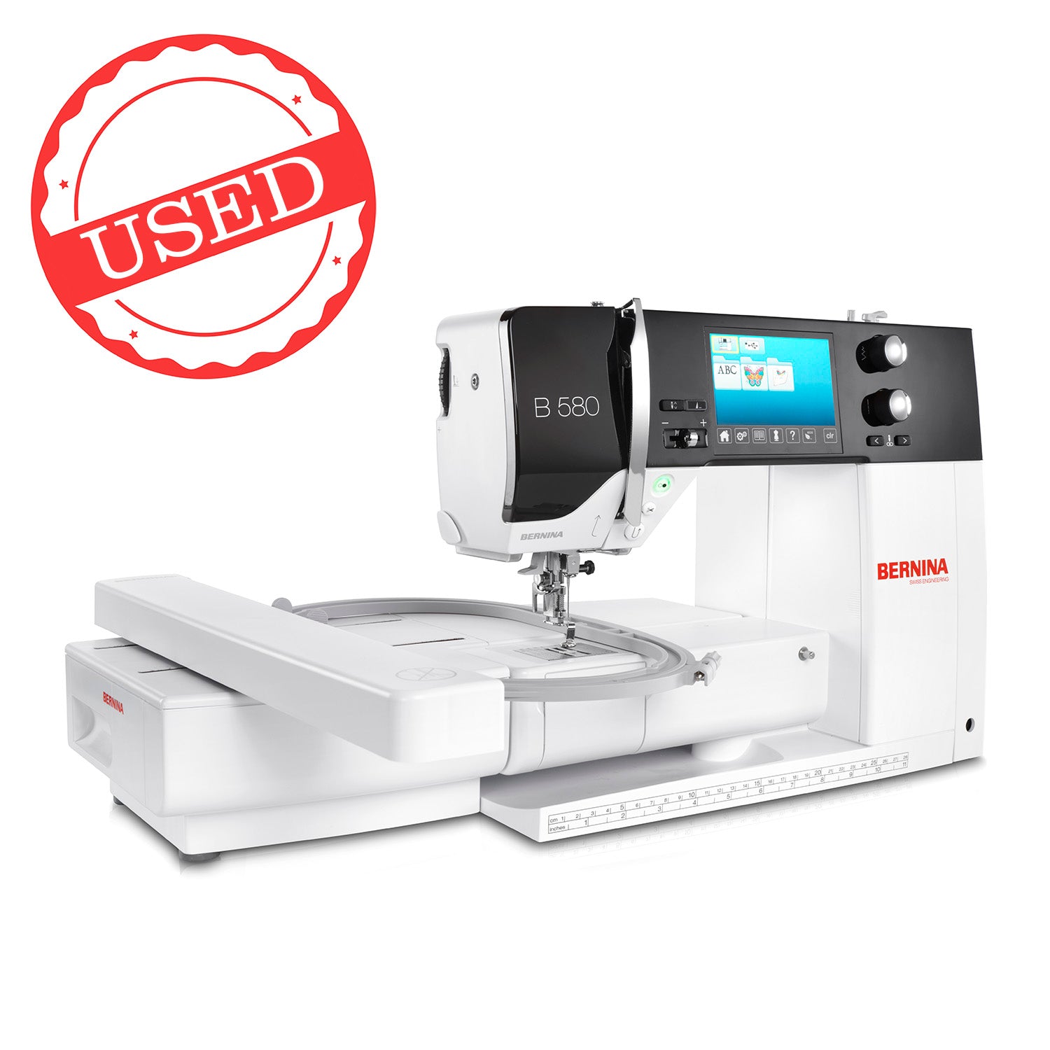 USED Bernina 580 Sewing and Embroidery Machine